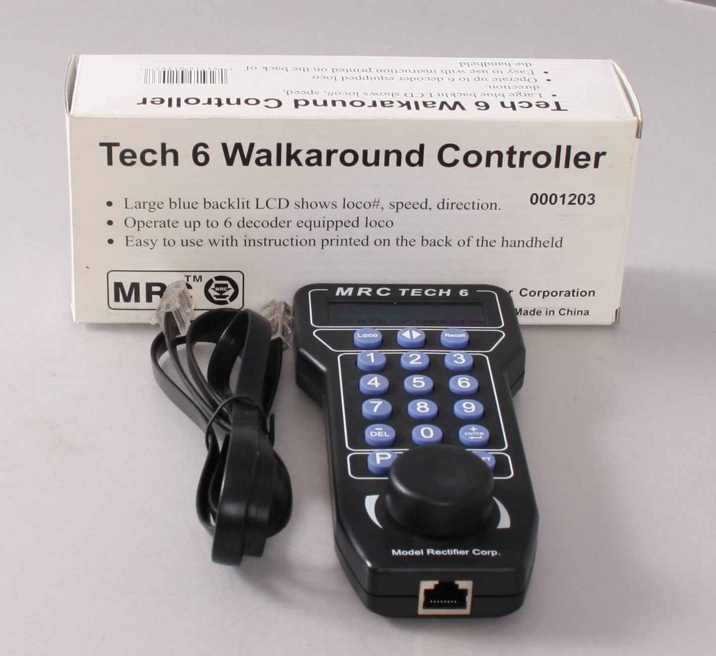 MRC 0001203 Tech 6 Handheld Controller & 5' Cord For Use With 1200