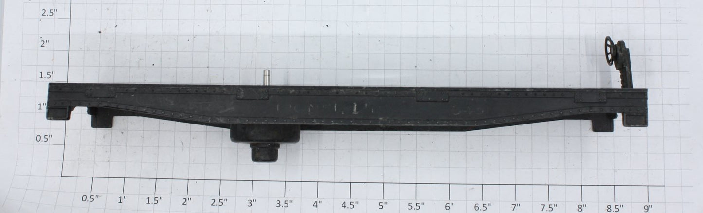 Lionel 3451-2C O Gauge Log Dump Car Frame with Coil