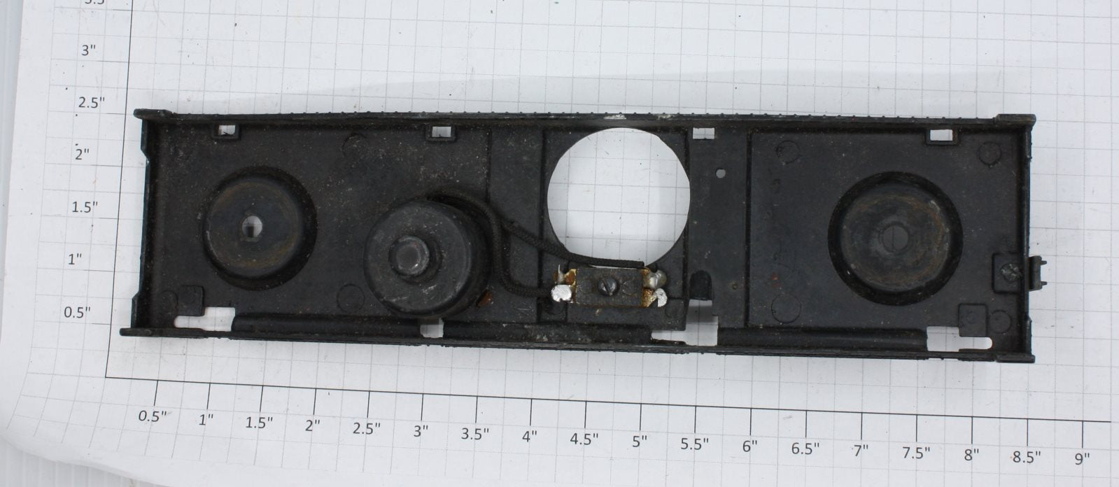 Lionel 3451-2C O Gauge Log Dump Car Frame with Coil