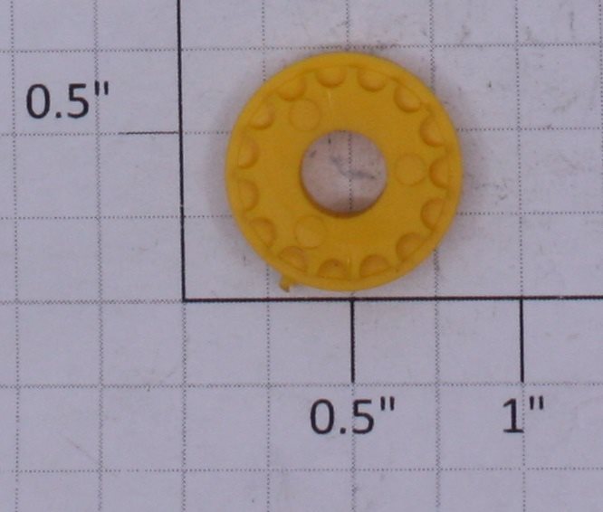 Lionel 9121-10 Yellow Bulldozer Rear Track Gear