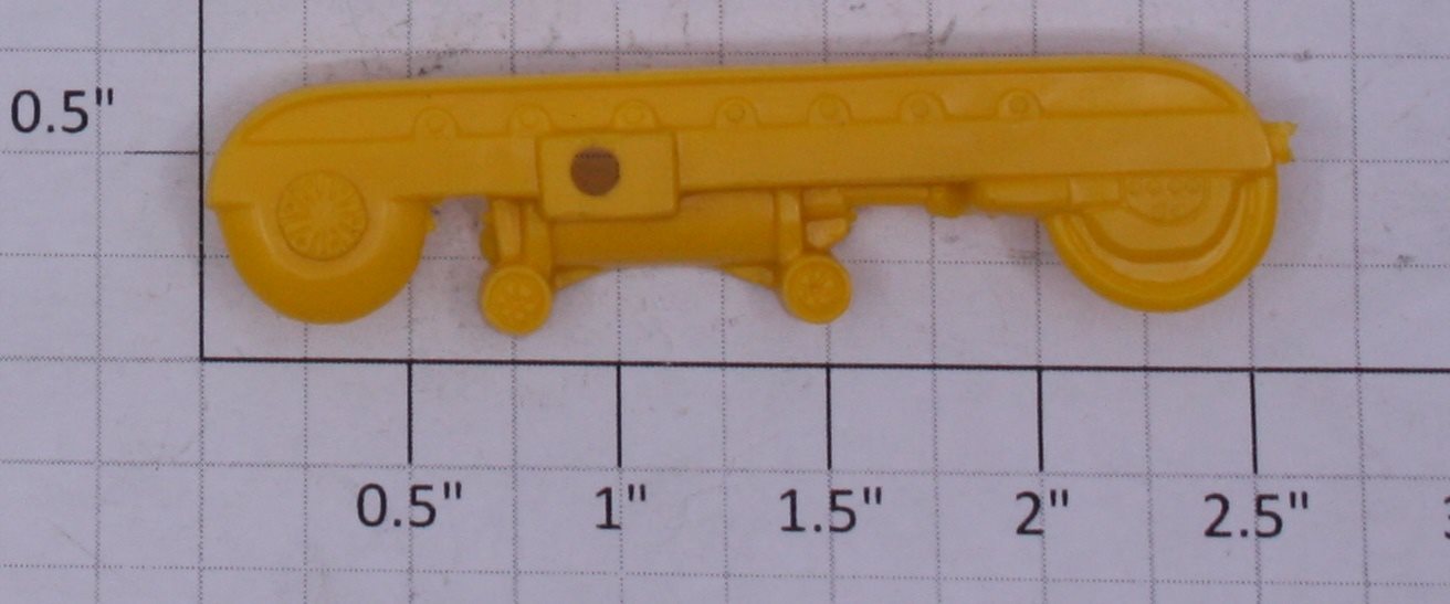 Lionel 9121-2 LH Yellow Bulldozer Sideframe