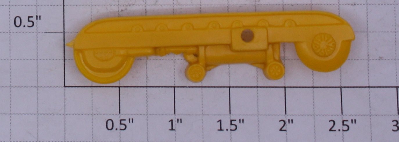 Lionel 9121-3 RH Yellow Bulldozer Sideframe