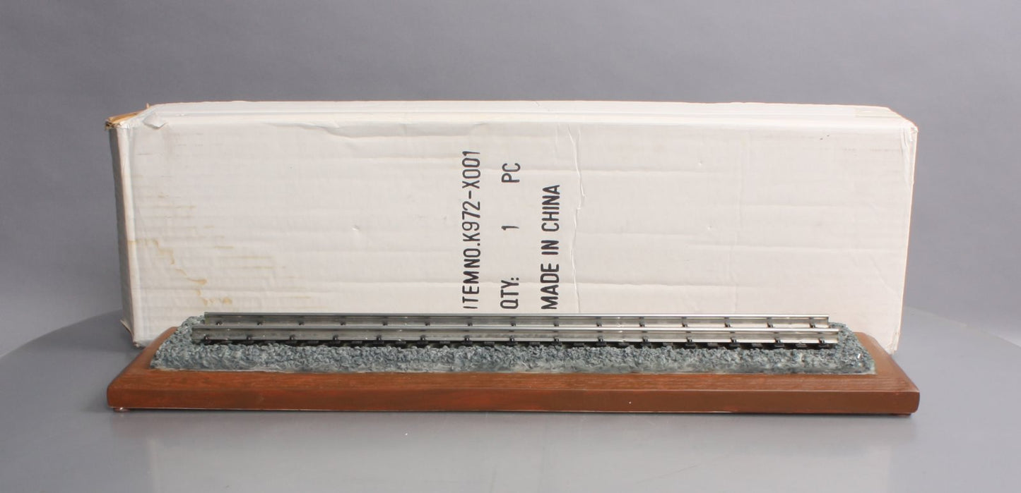 K-Line K972-X001 O Scale Display Track LN/Box