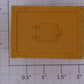 K-Line K1994Y O Gauge Yellow Container with Hatch