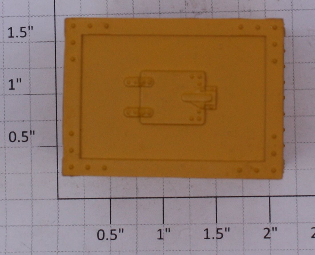 K-Line K1994Y O Gauge Yellow Container with Hatch