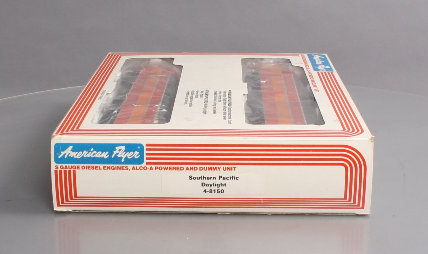 American Flyer 4-8150 S Gauge SP Daylight PA-1 AA Diesel Locomotive Set LN/Box