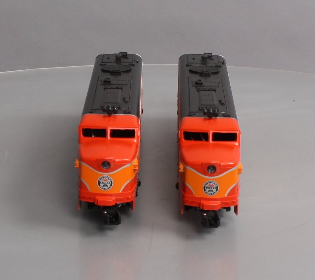 American Flyer 4-8150 S Gauge SP Daylight PA-1 AA Diesel Locomotive Set EX/Box
