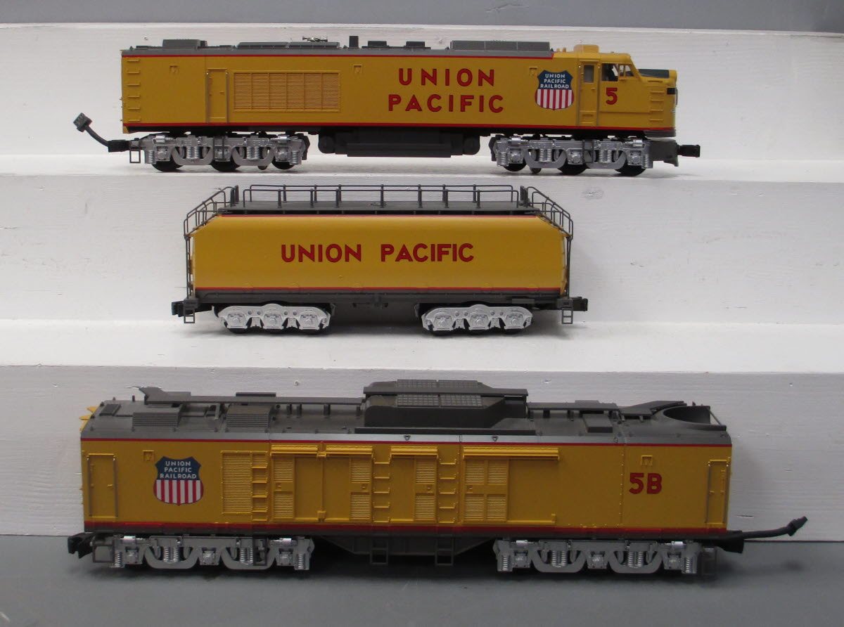 MTH 20-2124-1 UP Gas Turbine Diesel Engine Set #5/5B with ProtoSound (Set of 3) NIB