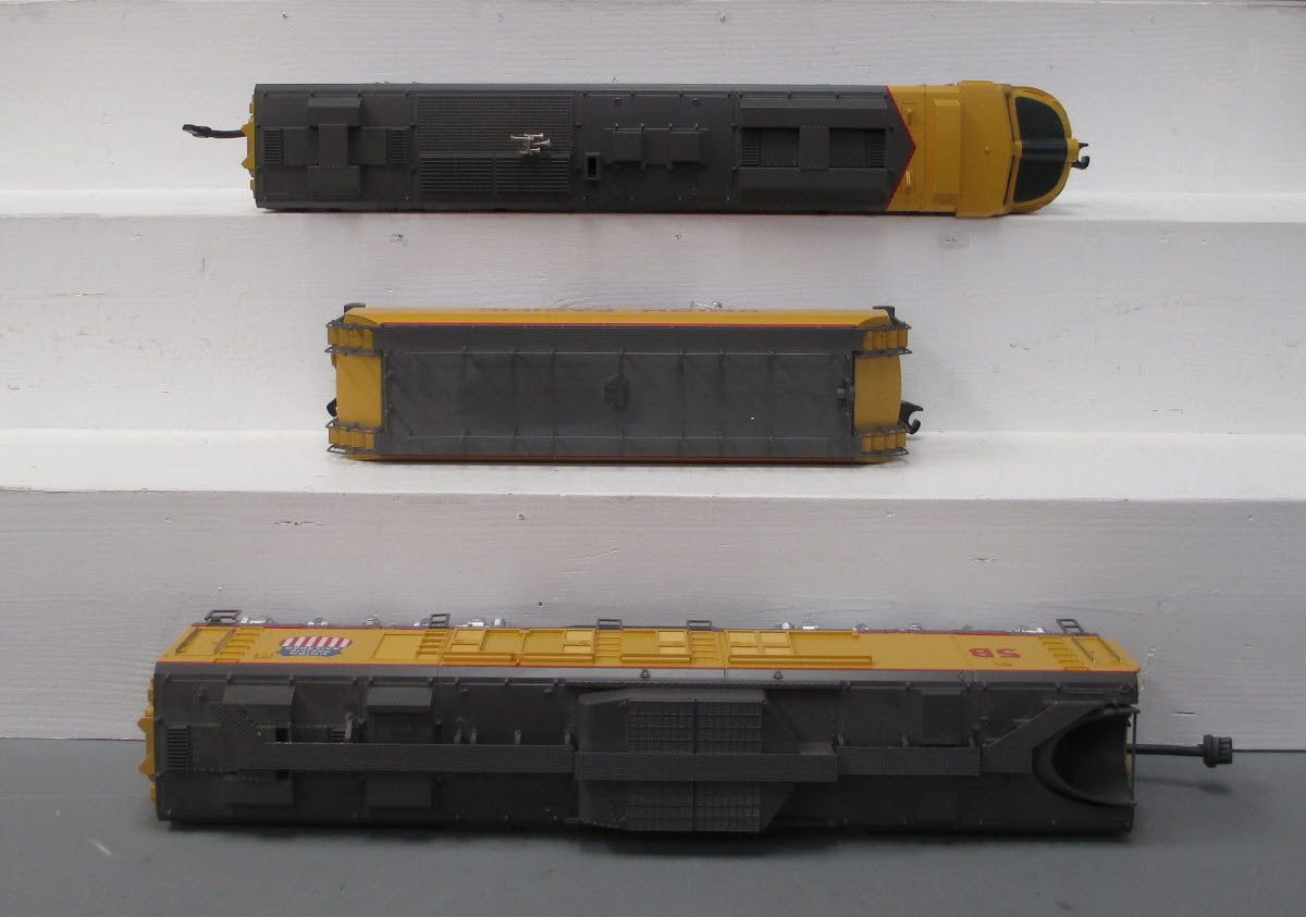 MTH 20-2124-1 UP Gas Turbine Diesel Engine Set #5/5B with ProtoSound (Set of 3) NIB