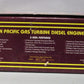 MTH 20-2124-1 UP Gas Turbine Diesel Engine Set #5/5B with ProtoSound (Set of 3) NIB