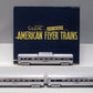 American Flyer 6-49930 S Scale Santa Fe Streamliner Passenger Cars (Set of 3) MT/Box