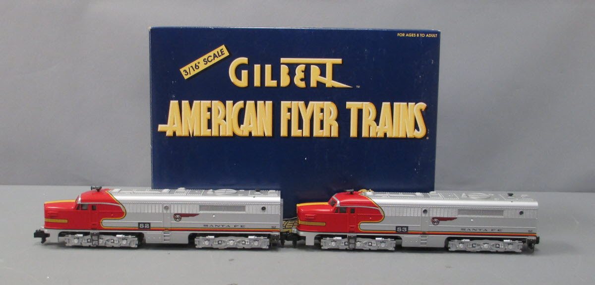 American Flyer 6-48130 S Scale Santa Fe PA-1/PB-1 Diesel set NIB
