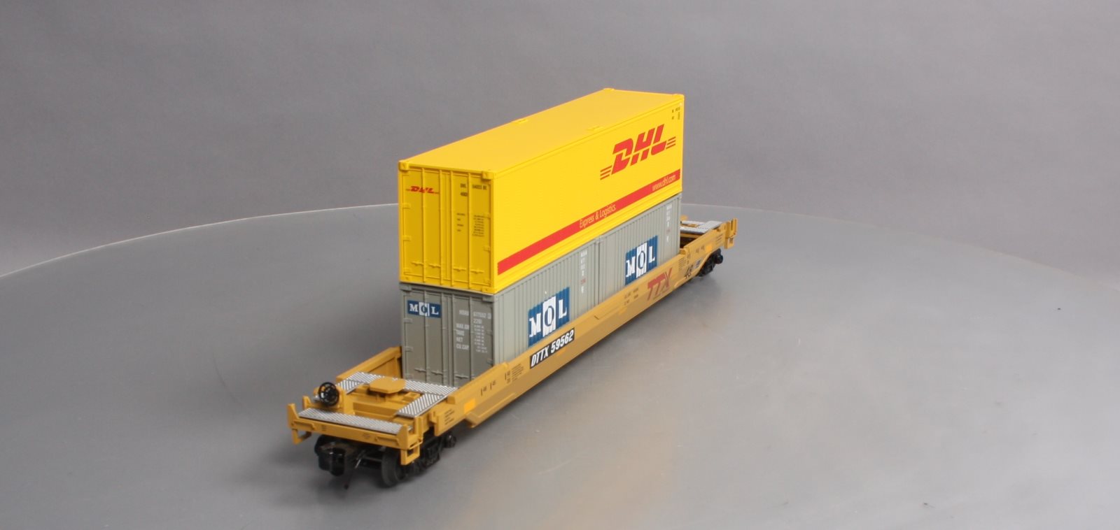 MTH 20-95281 O Gauge Husky Stack Car TTX #59625