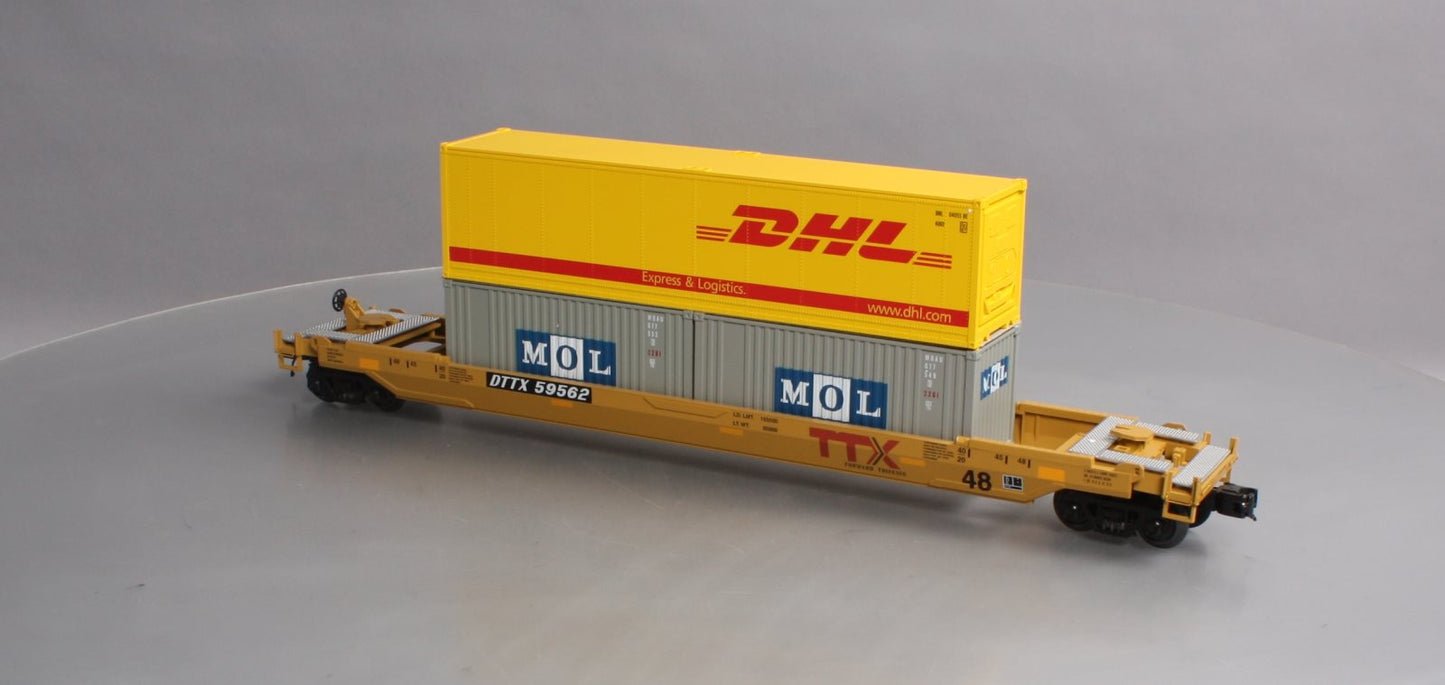 MTH 20-95281 O Gauge Husky Stack Car TTX #59625
