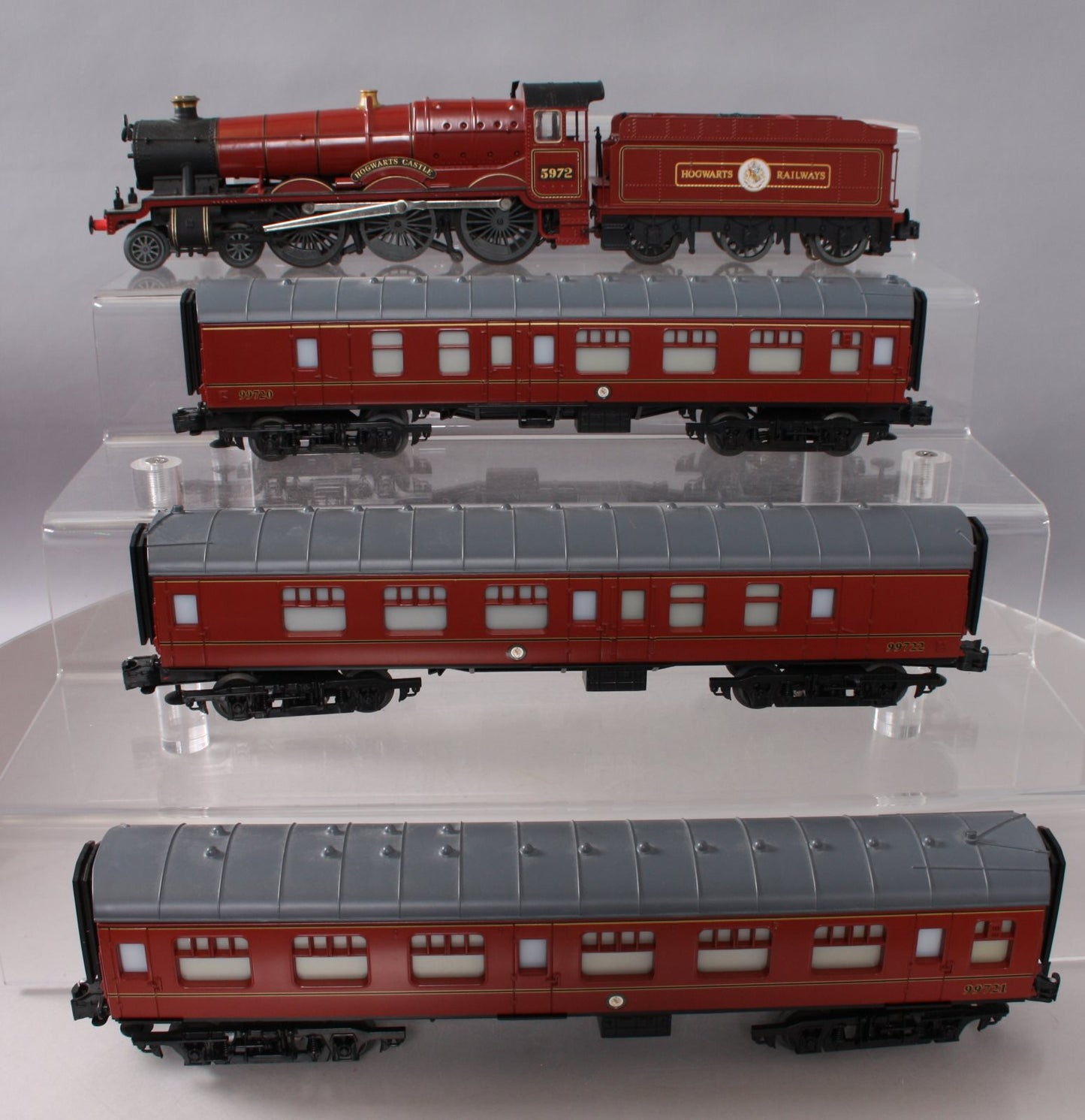 Lionel 7-11020 O Gauge Harry Potter Hogwarts Express Steam Train Set EX/Box