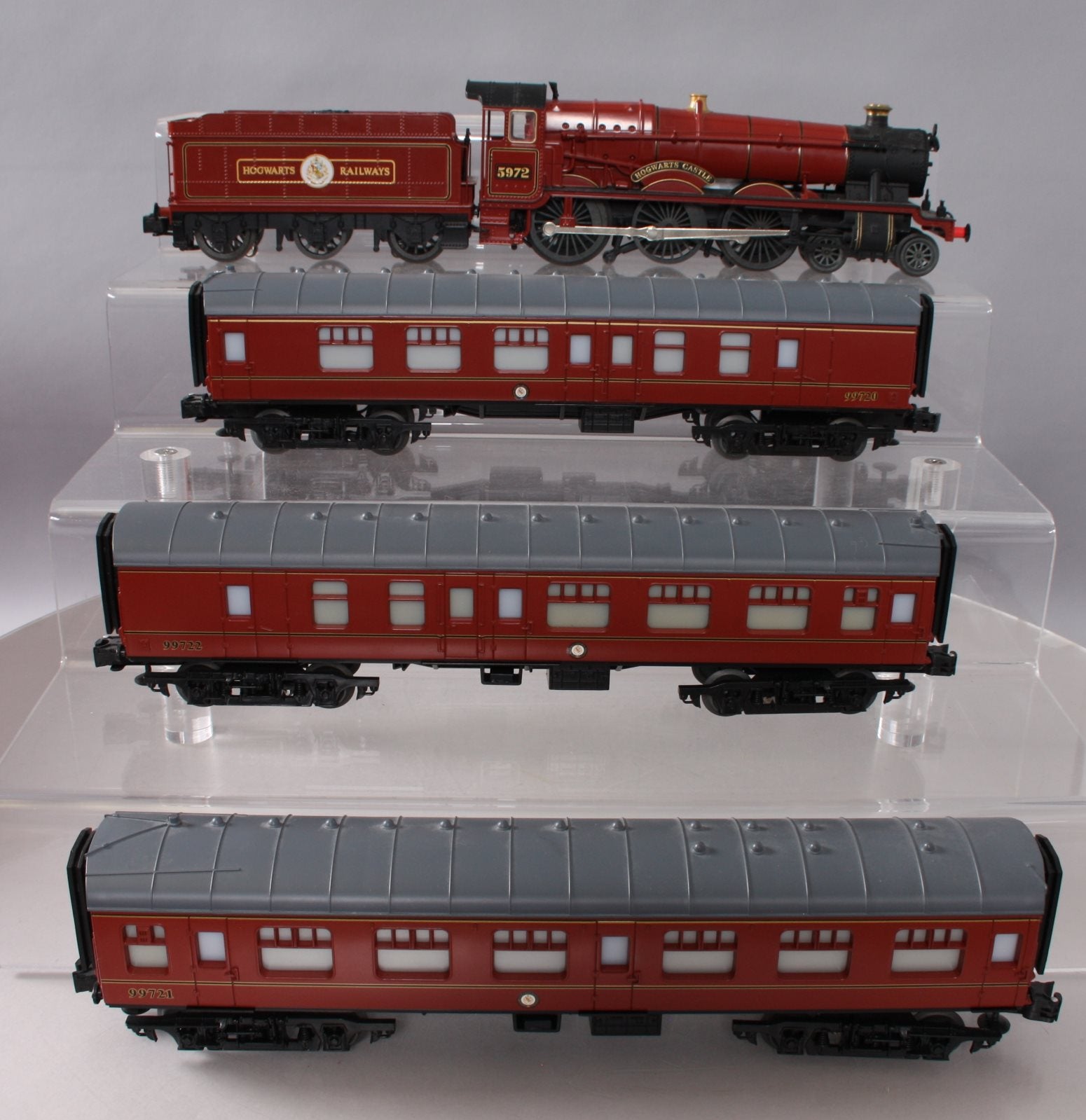 Lionel 7-11020 O Gauge Harry Potter Hogwarts Express Steam Train Set EX/Box