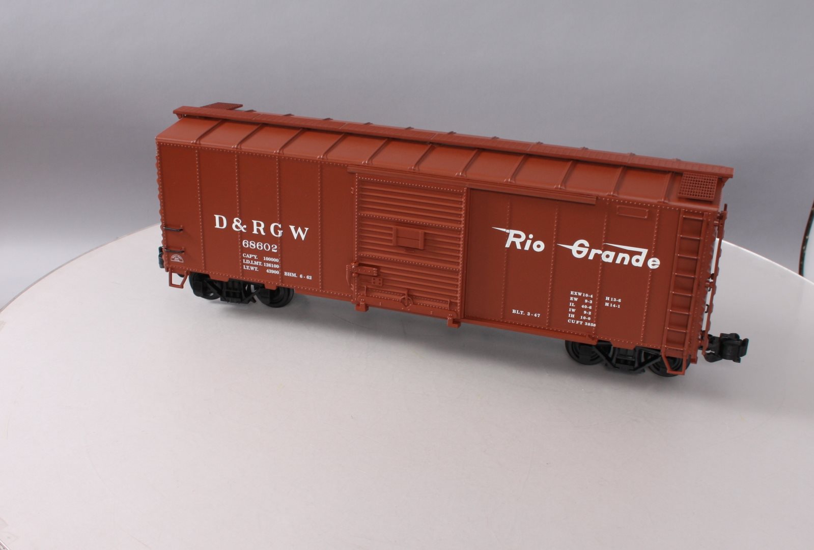 Aristo-Craft 46062-C G Scale Denver & Rio Grande Western Boxcar #68602 LN/Box