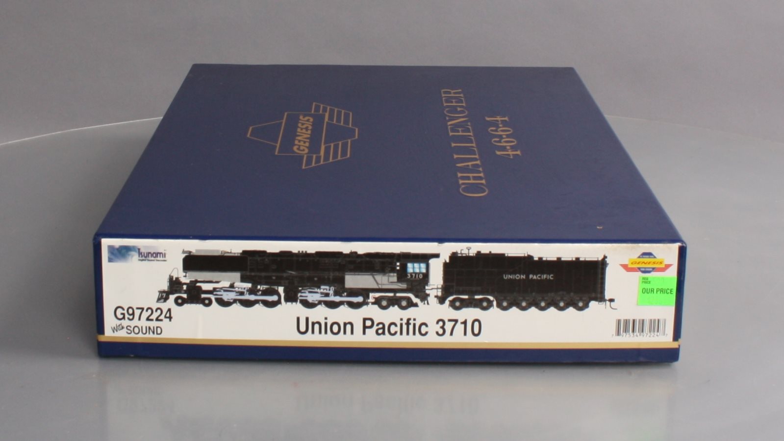 Athearn G97224 HO Union Pacific 4-6-6-4 Steam Locomotive w/DCC & Sound #3710