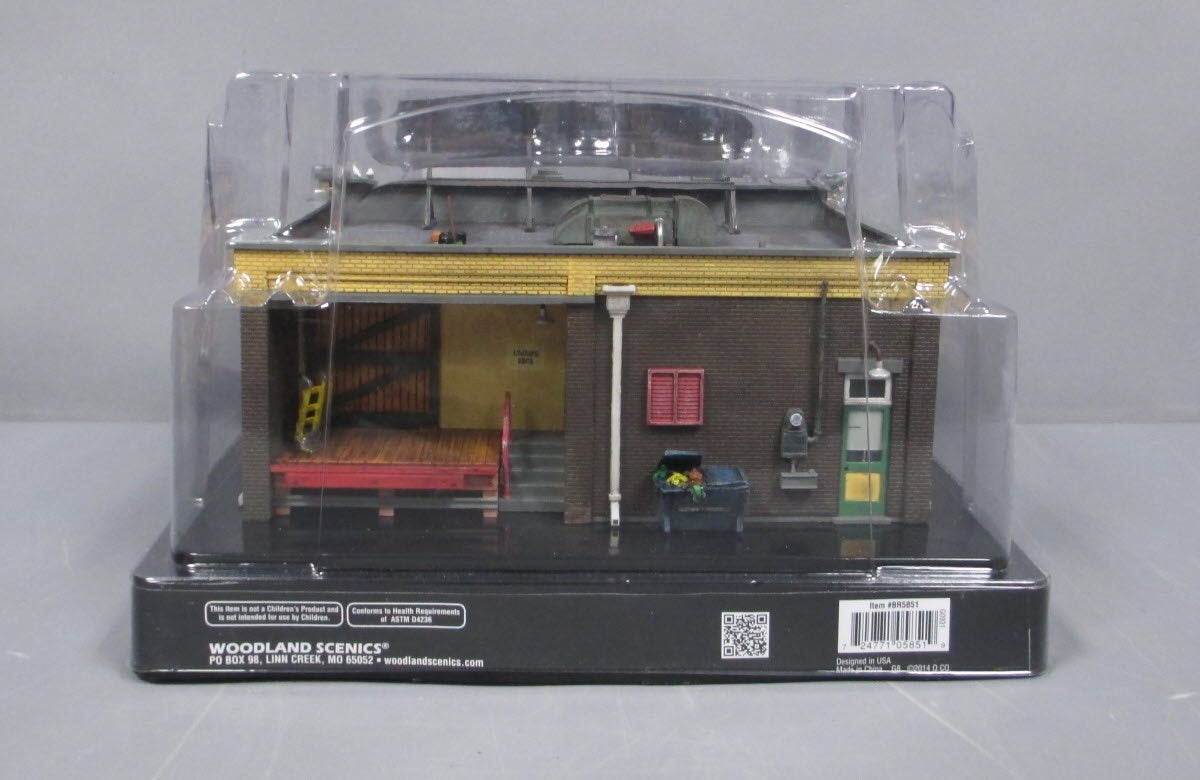 Woodland Scenics BR5851 O Scale Built-&-Ready J. Frank's Grocery Building EX/Box