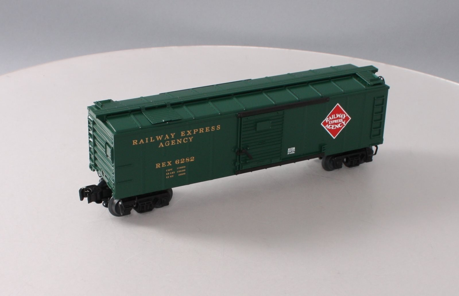 Lionel 6-81726 O Gauge REA Operating Merchandise Car #6282 LN/Box