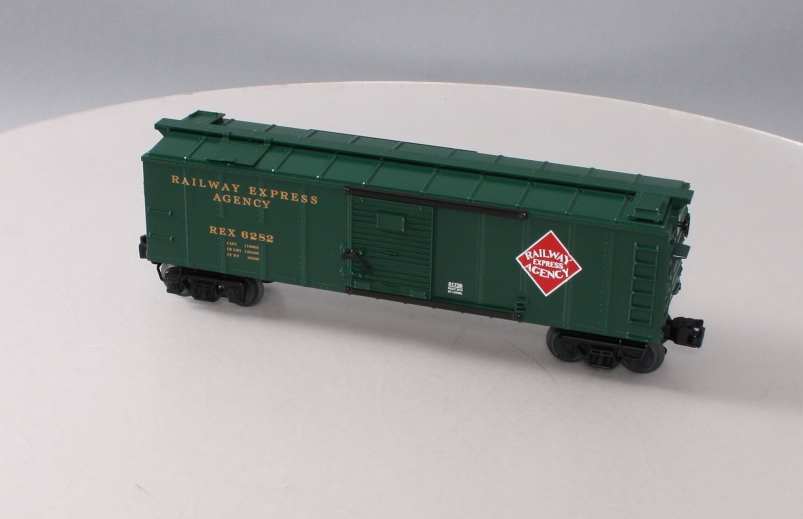 Lionel 6-81726 O Gauge REA Operating Merchandise Car #6282 LN/Box