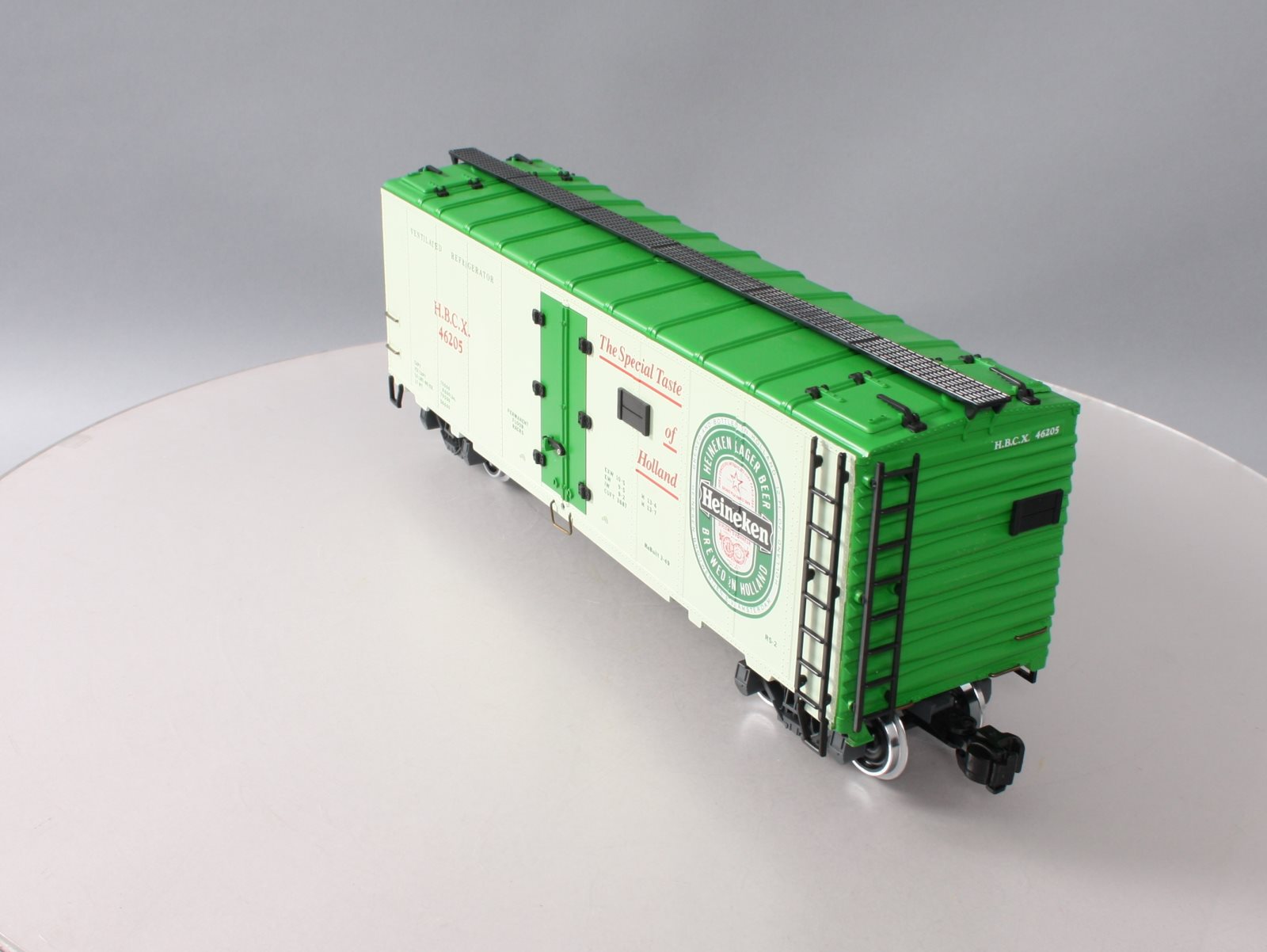 Aristo-Craft 46205 G Scale HBCX Heineken Beer Reefer Car LN/Box