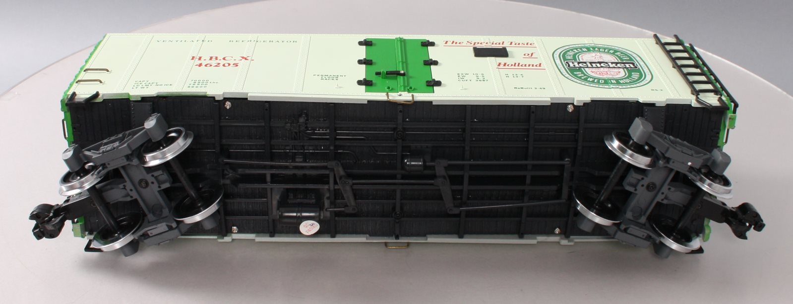 Aristo-Craft 46205 G Scale HBCX Heineken Beer Reefer Car LN/Box