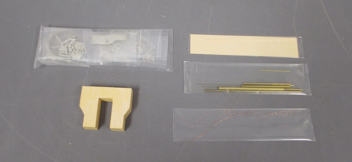 Western Scale Models L-3 O Scale Ames Twin Cylinder Steam Engine Kit