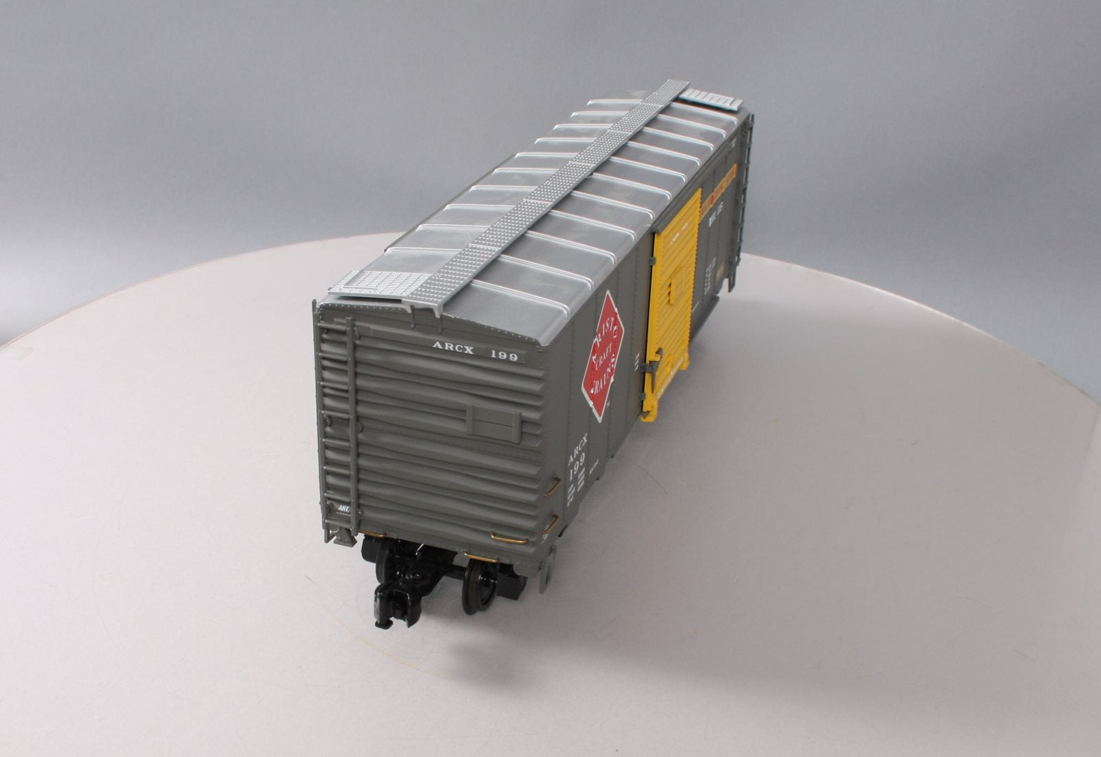 Aristo-Craft 46099 Aristo-Craft Track Maintenance Boxcar w/Plastic Wheels NIB