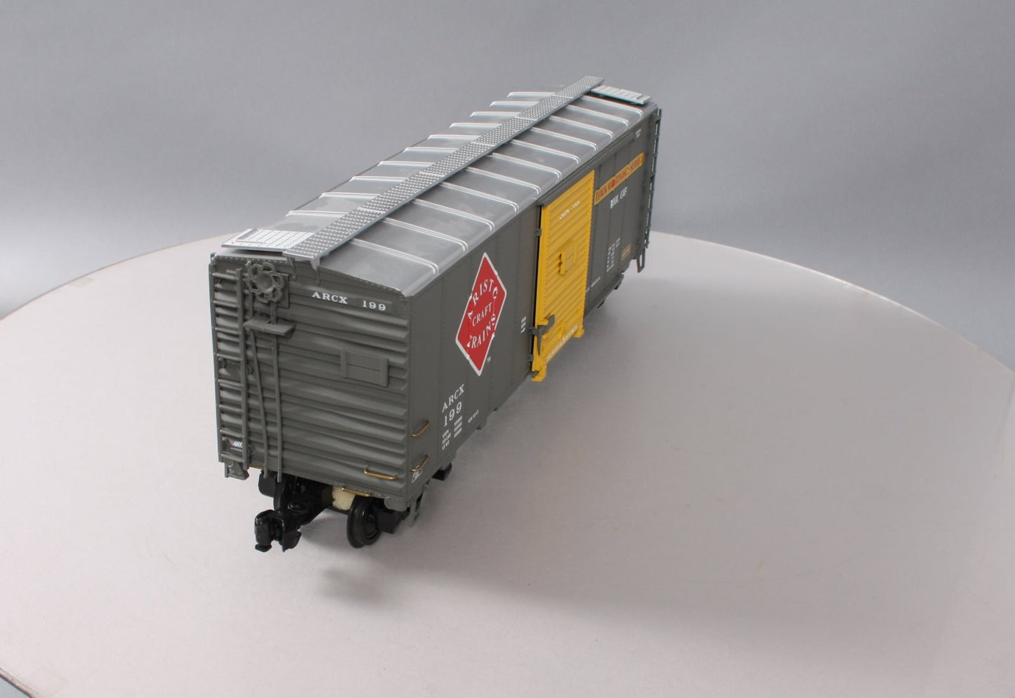 Aristo-Craft 46099 Aristo-Craft Track Maintenance Boxcar w/Plastic Wheels NIB