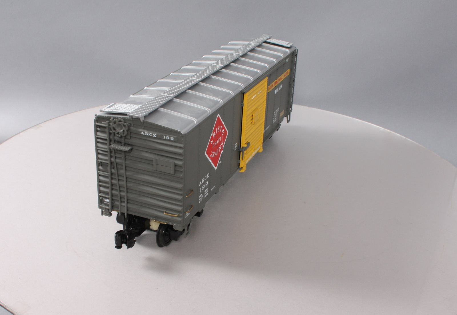 Aristo-Craft 46099 Aristo-Craft Track Maintenance Boxcar w/Plastic Wheels NIB