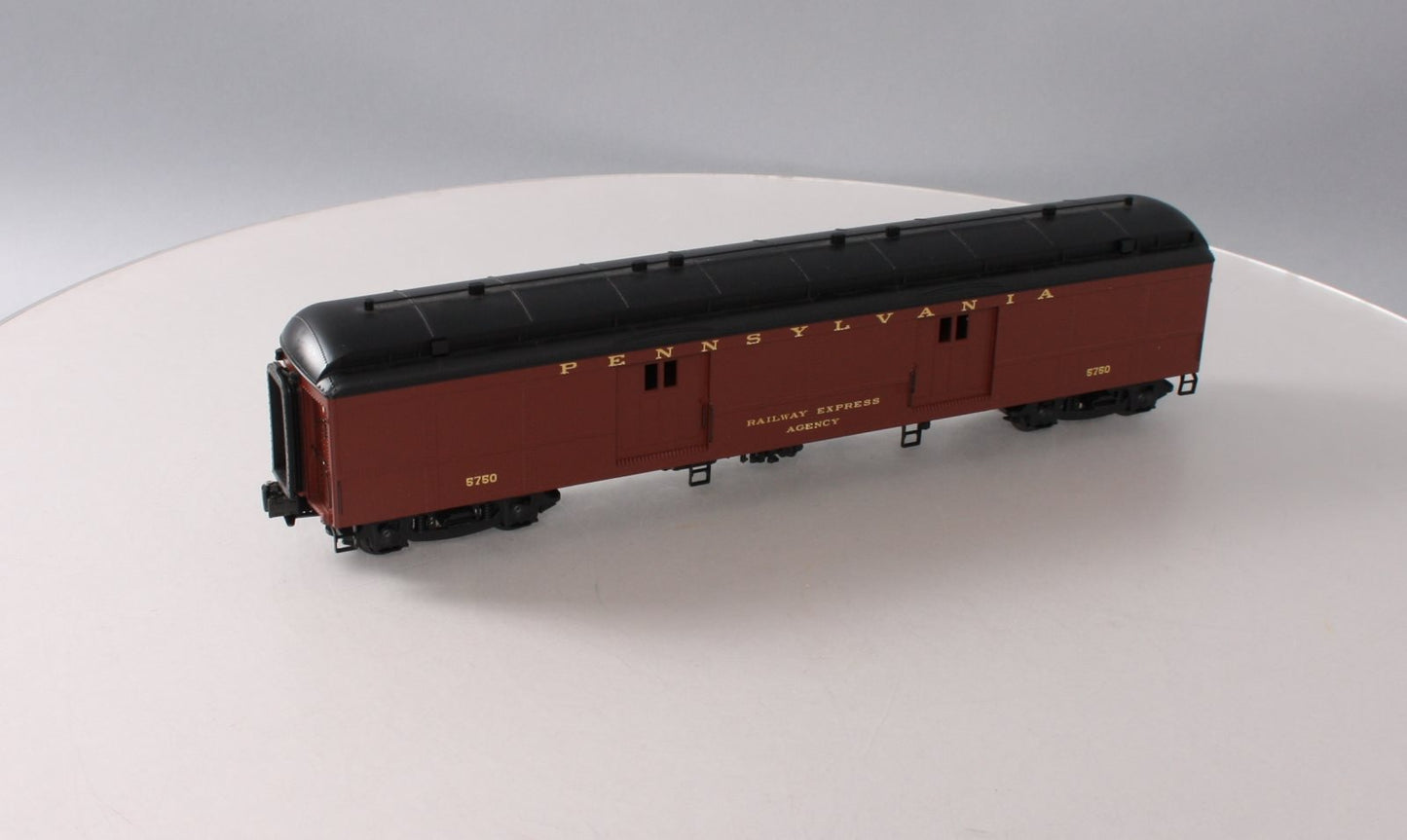 Weaver G22601LD Pennsylvania RR B60b Baggage/Mail Car #5750 (3Rail) LN/Box