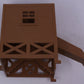 Lionel 352-811 Brown Ice House Structure w/o Roof