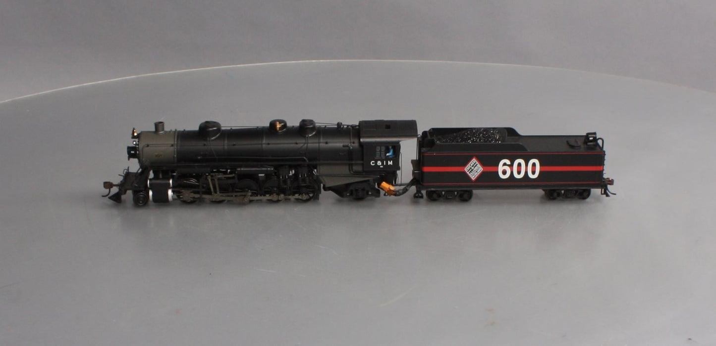 Bachmann 83302 HO Chicago & Illinois Midland 2-10-2 Steam Locomotive #600 w/DCC