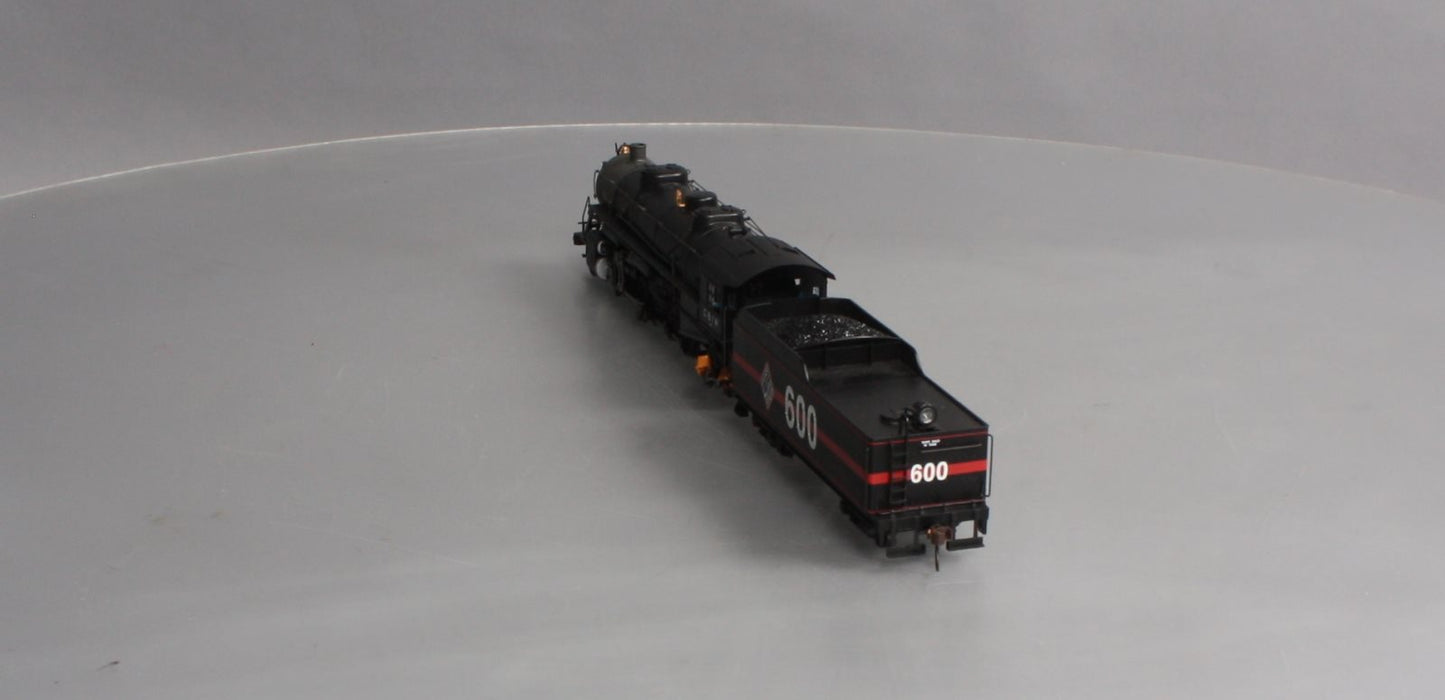 Bachmann 83302 HO Chicago & Illinois Midland 2-10-2 Steam Locomotive #600 w/DCC