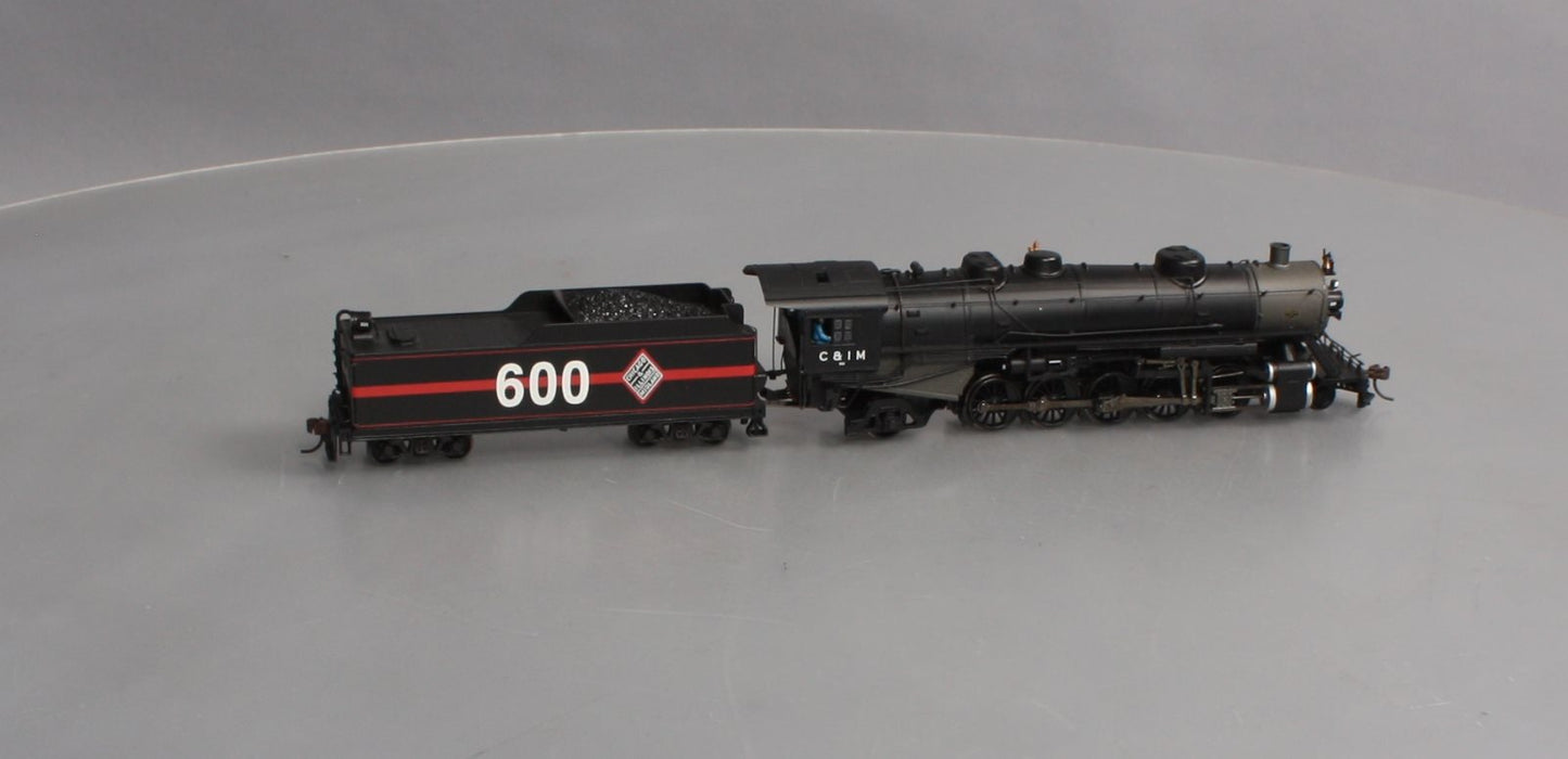 Bachmann 83302 HO Chicago & Illinois Midland 2-10-2 Steam Locomotive #600 w/DCC