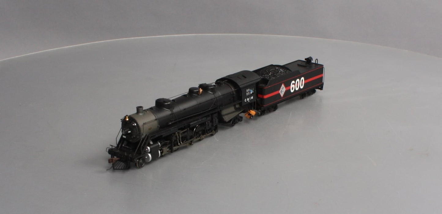 Bachmann 83302 HO Chicago & Illinois Midland 2-10-2 Steam Locomotive #600 w/DCC