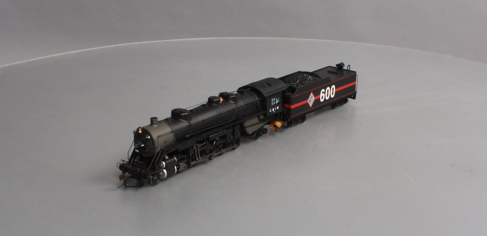 Bachmann 83302 HO Chicago & Illinois Midland 2-10-2 Steam Locomotive #600 w/DCC