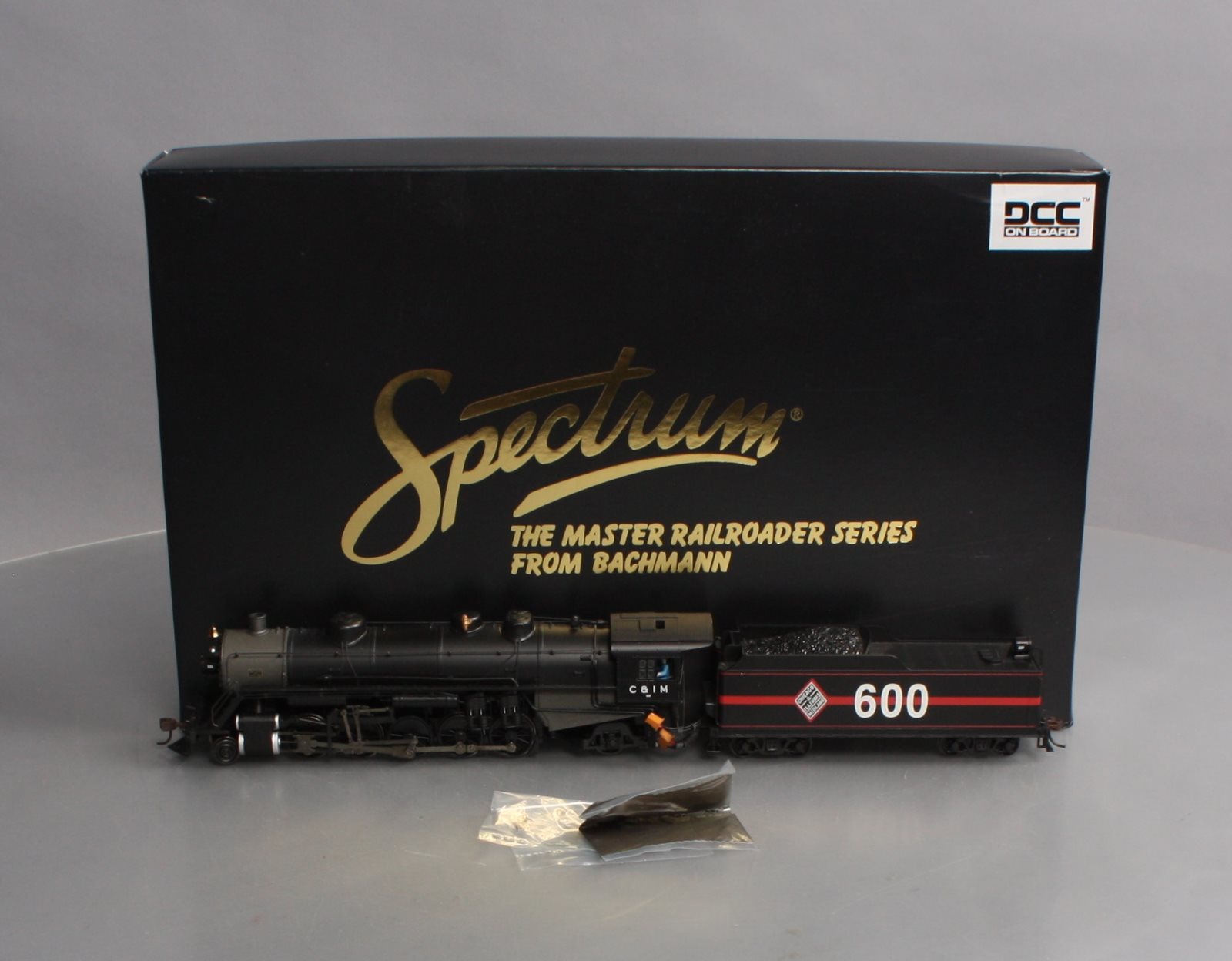 Bachmann 83302 HO Chicago & Illinois Midland 2-10-2 Steam Locomotive #600 w/DCC
