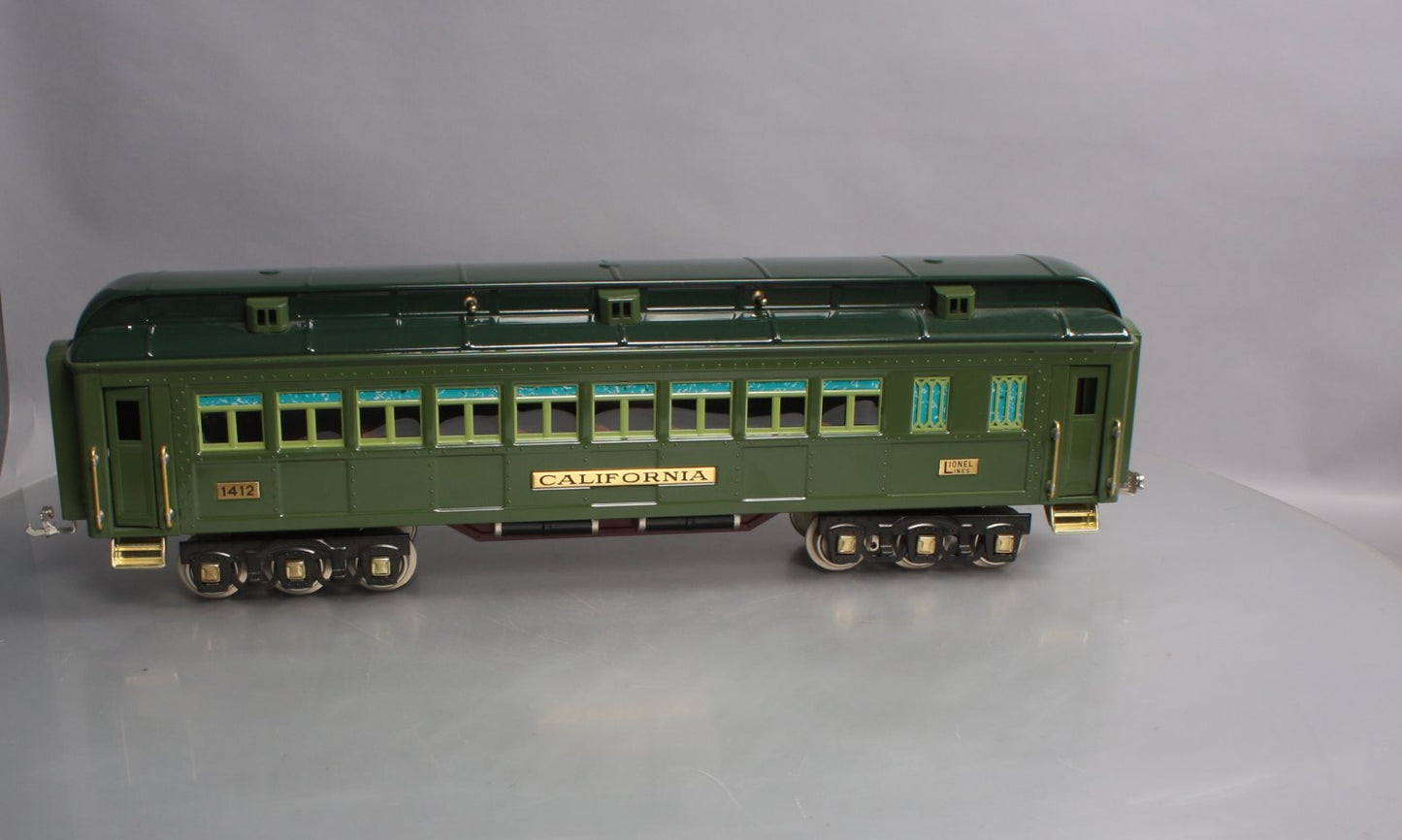 Lionel 6-13404 Standard Gauge California Passenger Car NIB