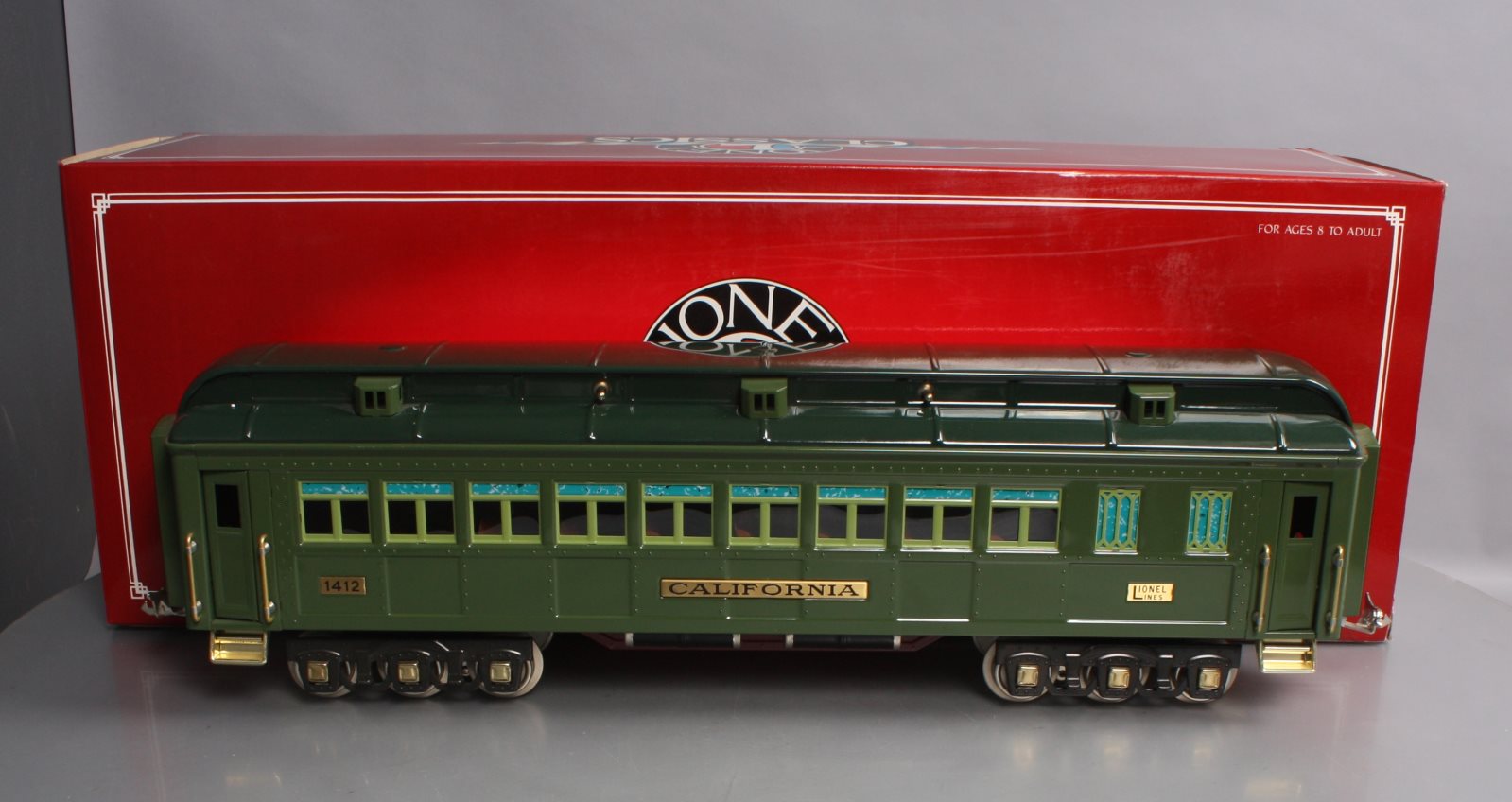 Lionel 6-13404 Standard Gauge California Passenger Car NIB