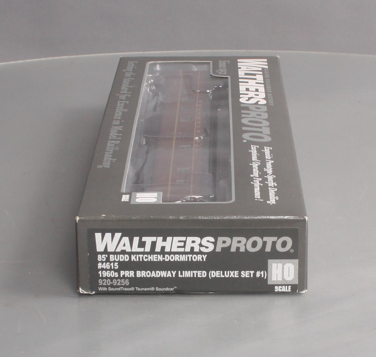 Walthers 920-9256 HO Pennsylvania 85' Budd Kitchen-Dormitory Car #4615 LN/Box