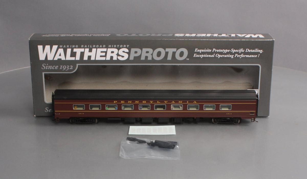 Walthers 920-9255 HO Pennsylvania 85' Budd 68-Seat Diner Car #4614 LN/Box