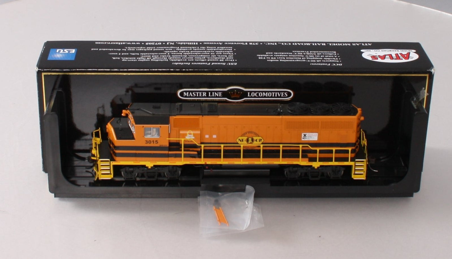 Atlas 10002715 HO New England Central GP40-2W Loco with Sound #3015