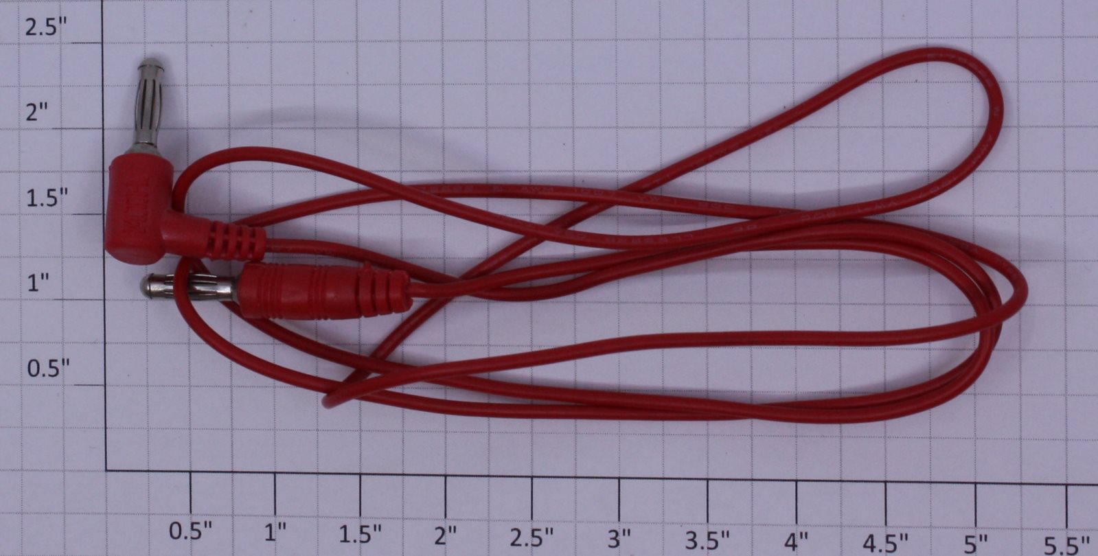 MTH 40-1045R Real Track Red Plug Wire Lead