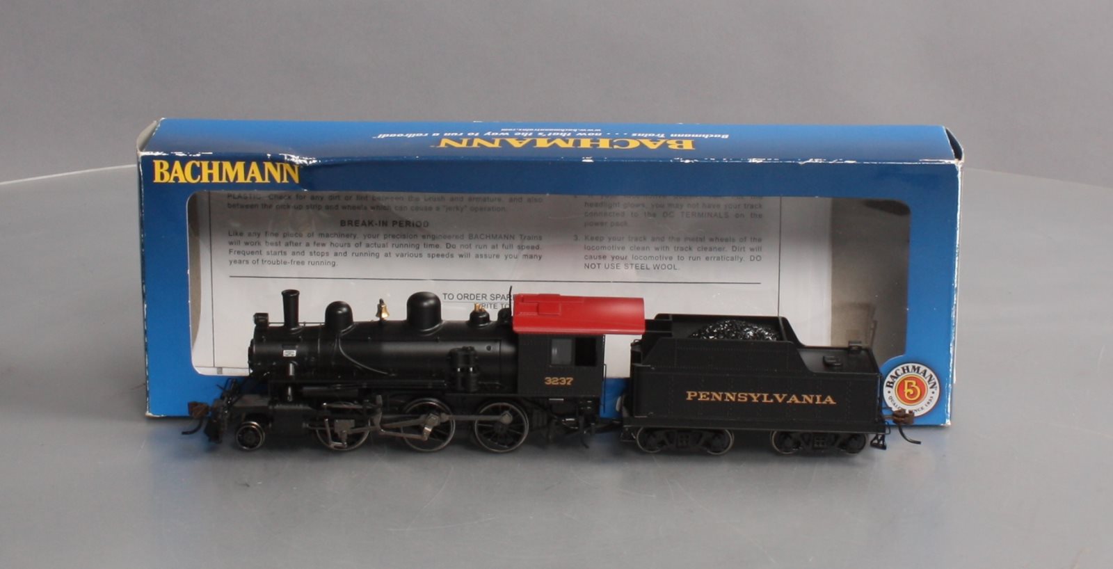Bachmann 51707 HO Pennsylvania Alco 2-6-0 Steam Locomotive