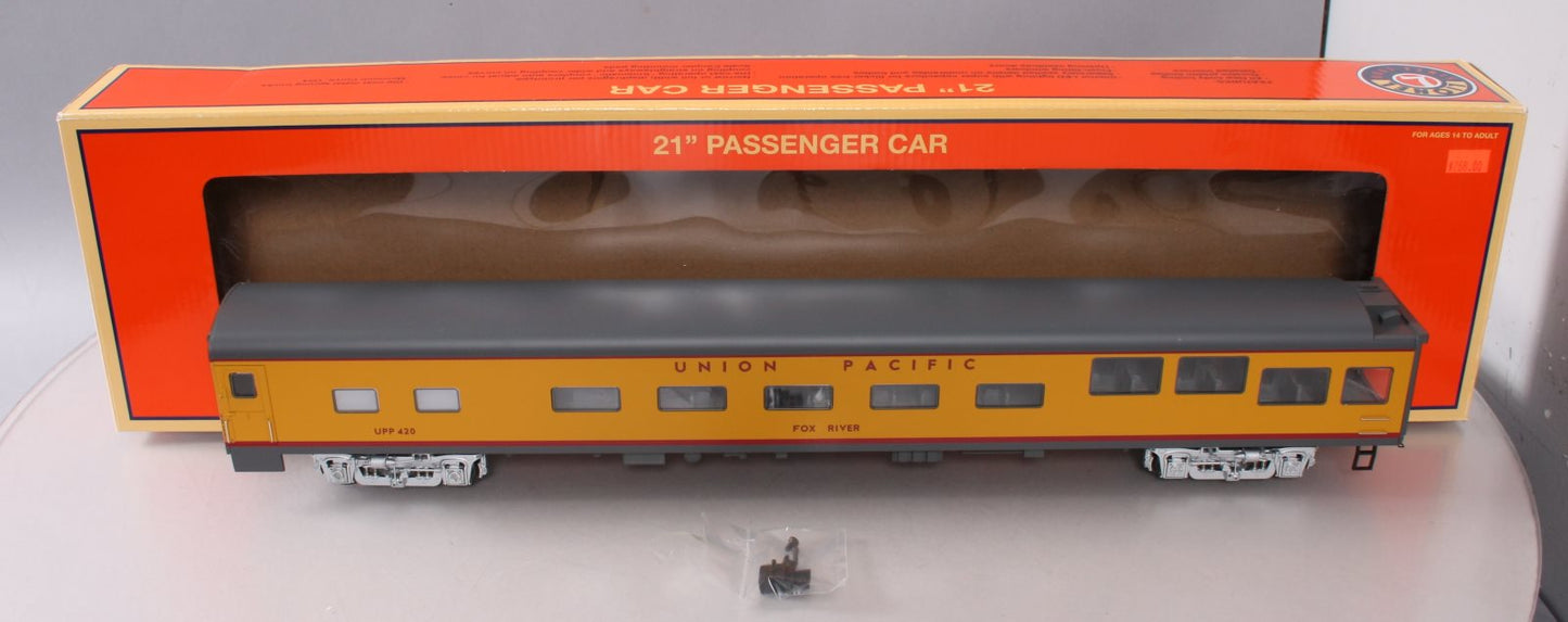 Lionel 6-84232 O Gauge Union Pacific  21" "Fox River" Theater Car #420 w Camera