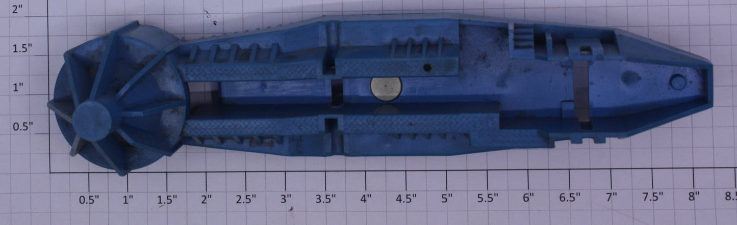 Lionel 6650-5X Blue Launcher Housing