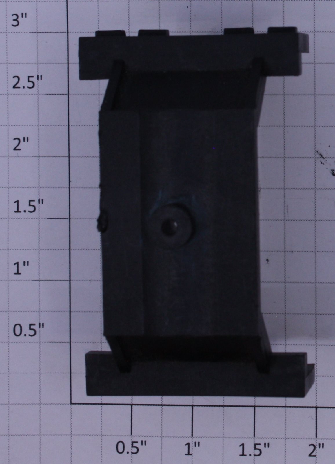 USA Trains R22-118 G Scale Black Plastic Truck Support Mounting Block