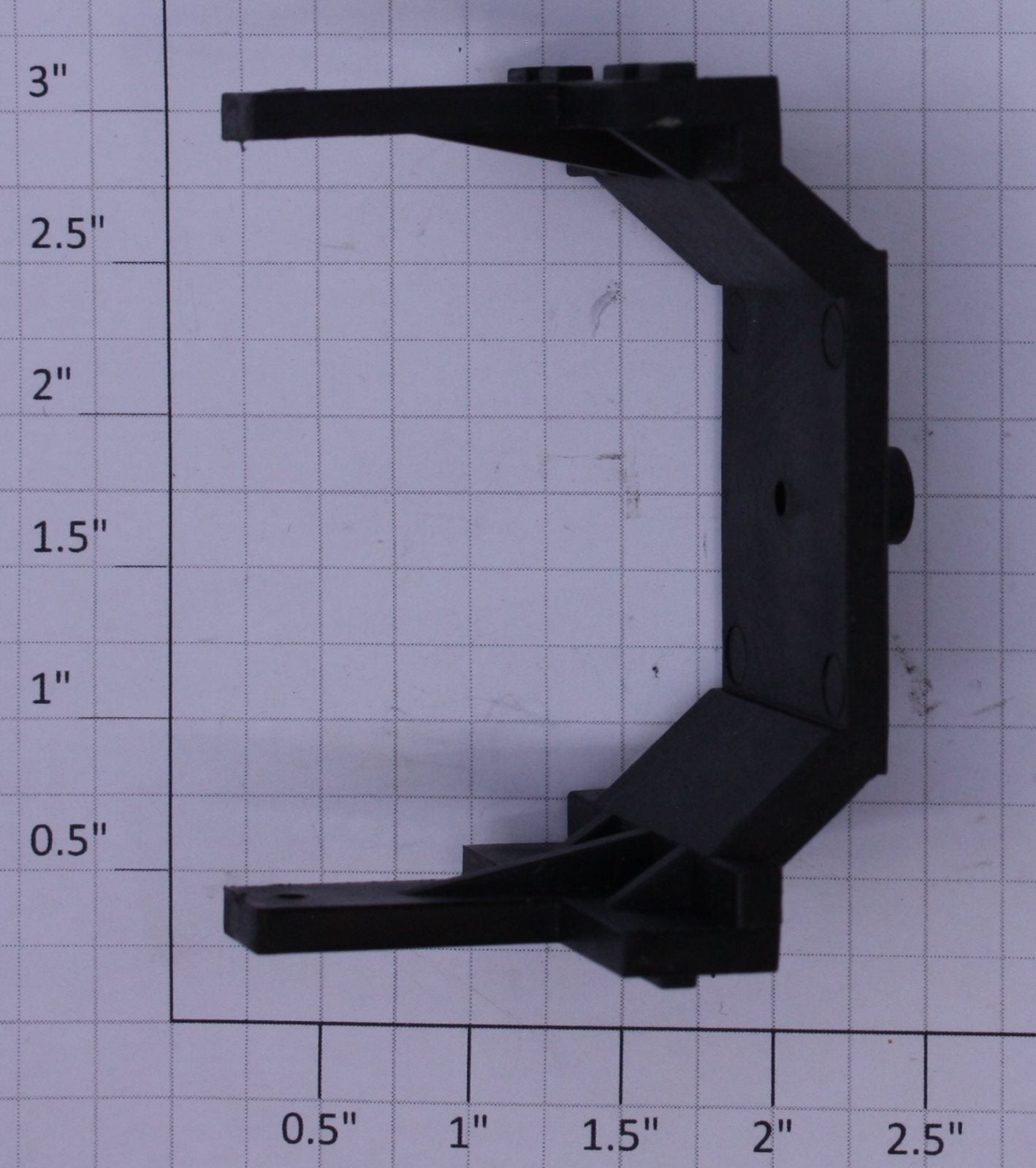 USA Trains R22-118 G Scale Black Plastic Truck Support Mounting Block